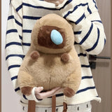Maxbell 2xCapybara Backpack Large Capacity Cute Animal Backpack for Travel Ladies Kids
