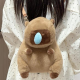 Maxbell 3xCapybara Backpack Large Capacity Cute Animal Backpack for Travel Ladies Kids