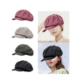 Maxbell Maxbell Newsboy Hat Summer Spring Womens Ladies Beret Hat for Hiking Travel Shopping Pink