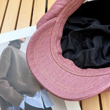 Maxbell Maxbell Newsboy Hat Summer Spring Womens Ladies Beret Hat for Hiking Travel Shopping Pink