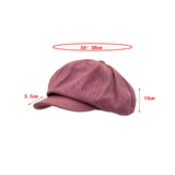 Maxbell Maxbell Newsboy Hat Summer Spring Womens Ladies Beret Hat for Hiking Travel Shopping Pink