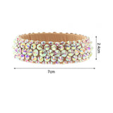 Belly Dance Bracelet Elegant Wristband Costume Accessory Rhinestone Bracelet