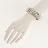 Belly Dance Bracelet Elegant Wristband Costume Accessory Rhinestone Bracelet