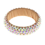 Belly Dance Bracelet Elegant Wristband Costume Accessory Rhinestone Bracelet
