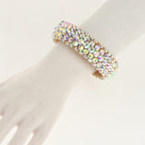 Belly Dance Bracelet Elegant Wristband Costume Accessory Rhinestone Bracelet