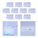Maxbell Maxbell 10x Adult Cloth Diaper Elastic Washable Adult Pocket Diaper Waist 50cm-140cm