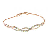 Maxbell Maxbell Belly Dance Headdresses Rhinestone Head Chain for Belly Dance Festival Party