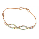 Maxbell Maxbell Belly Dance Headdresses Rhinestone Head Chain for Belly Dance Festival Party