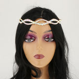 Maxbell Maxbell Belly Dance Headdresses Rhinestone Head Chain for Belly Dance Festival Party