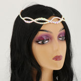 Maxbell Maxbell Belly Dance Headdresses Rhinestone Head Chain for Belly Dance Festival Party