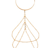 Maxbell Tassel Upper Arm Cuff Bridal Arm Accessory Lariat Armlet Upper Arm Bracelets style A