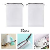 Maxbell Maxbell 50x Portable Shoe Drawstring Bag Dustproof Travel Pouch for Sport Travel Men