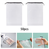 Maxbell Maxbell 50x Portable Shoe Drawstring Bag Dustproof Travel Pouch for Sport Travel Men