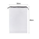 Maxbell Maxbell 50x Portable Shoe Drawstring Bag Dustproof Travel Pouch for Sport Travel Men