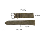 Maxbell Maxbell Watch Band Adjustable Wristwatch Band for Party Valentine's Day Mother's Day Green 19mm
