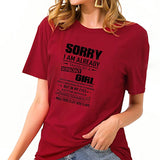 Maxbell Maxbell Women's T Shirt Summer Stylish Casual Crewneck Tee for Office Sports Holiday XXL