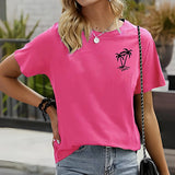 Maxbell Maxbell T Shirt for Women Summer Clothes Short Sleeve Top for Hiking Shopping Sports XXL