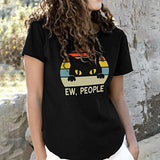 Maxbell Maxbell T Shirt for Women Summer Simple Crewneck Tee for Commuting Sports Daily Wear M