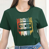 Maxbell Maxbell T Shirt for Women Summer Soft Clothes Crewneck Tee for Camping Sports Street L