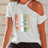 Maxbell Maxbell Women's T Shirt Summer Activewear Crew Neck Shirt for Travel Camping Holiday XL