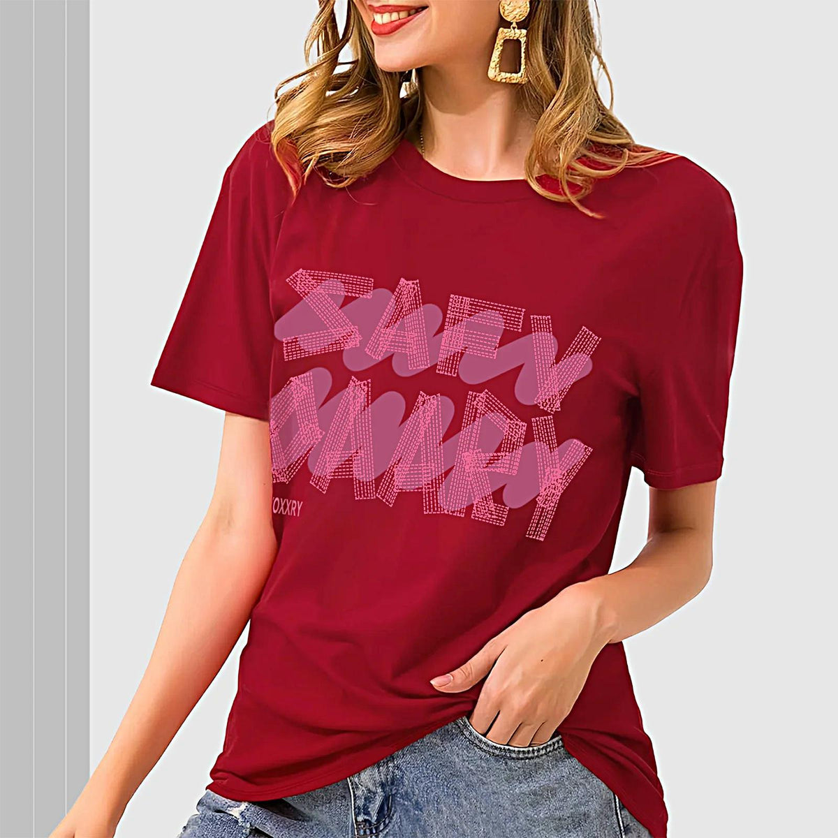Maxbell Maxbell Women's T Shirt Summer Soft Clothes Basic Tee for Vacation Street Daily Wear S