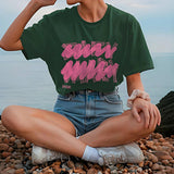 Maxbell Womens T Shirt Summer Female Stylish Summer Tops for Vacation Beach Shopping XXL