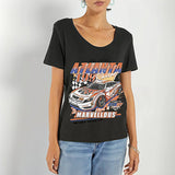 Maxbell Maxbell T Shirt for Women Summer Simple Ladies Crewneck Tee for Shopping Work Travel L