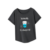 Maxbell Maxbell T Shirt for Women Summer Fashion Soft Crew Neck Tee for Vacation S