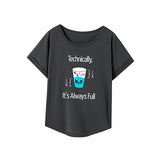 Maxbell Maxbell T Shirt for Women Summer Fashion Soft Crew Neck Tee for Vacation M