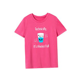 Maxbell Maxbell Women's T Shirt Summer Soft Streetwear Crewneck Shirt for Street Work Office M