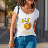 Maxbell T Shirt for Women Summer Soft Crew Neck Shirt for Work Backpacking Traveling S