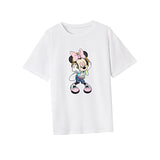 Maxbell Maxbell Women's T Shirt Summer Round Neck Short Sleeve Top for Beach Travel Shopping S