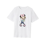 Maxbell Maxbell Women's T Shirt Summer Round Neck Short Sleeve Top for Beach Travel Shopping XXL