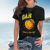 Maxbell Maxbell Women's T Shirt Summer Fashion Short Sleeve Top for Backpacking M
