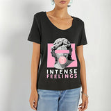Maxbell Maxbell Womens T Shirt Summer Fashion Soft Crew Neck Tee for Vacation Commuting Work M