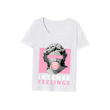 Maxbell Maxbell T Shirt for Women Summer Regular Fit Crewneck Shirt for Street Work Shopping L