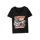 Maxbell Maxbell T Shirt for Women Summer Trendy Short Sleeve Top for Commuting Street Hiking L