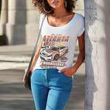 Maxbell Maxbell Womens T Shirt Summer Streetwear Crew Neck Tee for Walking Trip Backpacking S