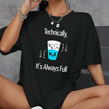 Maxbell Maxbell Women's T Shirt Summer Soft Crew Neck Shirt for Backpacking Street Commuting S