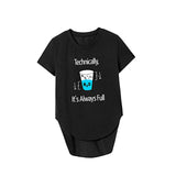 Maxbell Maxbell Women's T Shirt Summer Round Neck Crew Neck Tee for Trip Commuting Traveling M