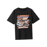 Maxbell Maxbell T Shirt for Women Summer Streetwear Crew Neck Shirt for Vacation Street Trip M