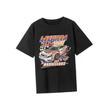 Maxbell Maxbell T Shirt for Women Summer Streetwear Crew Neck Shirt for Vacation Street Trip M