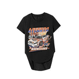 Maxbell Maxbell Women's T Shirt Summer Ladies Simple Basic Tee Shirt for Holiday Travel Trip M