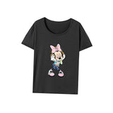 Maxbell Maxbell Womens T Shirt Summer Souvenir Crew Neck Shirt for Daily Wear Travel Camping L