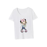 Maxbell Maxbell T Shirt for Women Summer Ladies Short Sleeve Top for Holiday Vacation Hiking XXL