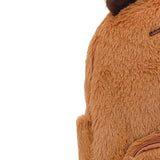 Maxbell Maxbell Girl Furry Capybara Backpack Cute Knapsack for Birthday Gift Travel Holidays