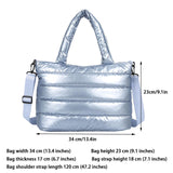 Maxbell Maxbell Women Crossbody Bag Nylon Casual Gift Ladies Handbag for Work Summer Outdoor Blue