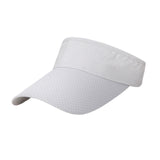 Maxbell Summer Sun Hat Lightweight Quick Drying Top Empty for Tennis Holiday Cycling white