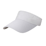 Maxbell Maxbell Summer Sun Hat Lightweight Quick Drying Top Empty for Tennis Holiday Cycling white