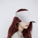 Maxbell Summer Sun Hat Lightweight Quick Drying Top Empty for Tennis Holiday Cycling white